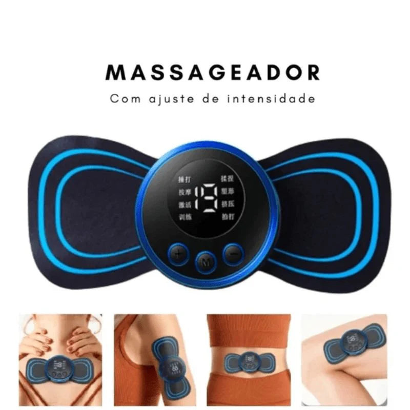 Mini Massageador Elétrico Profissional Smart Massage©