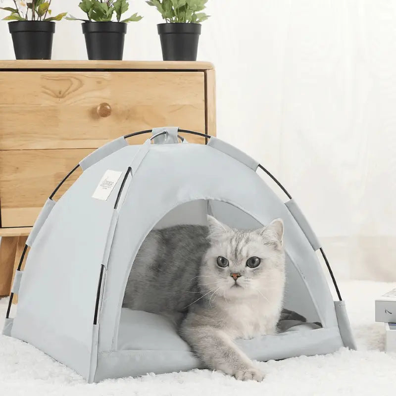 Cama de Gato Macia e Antialérgica – CozyPet Relax™