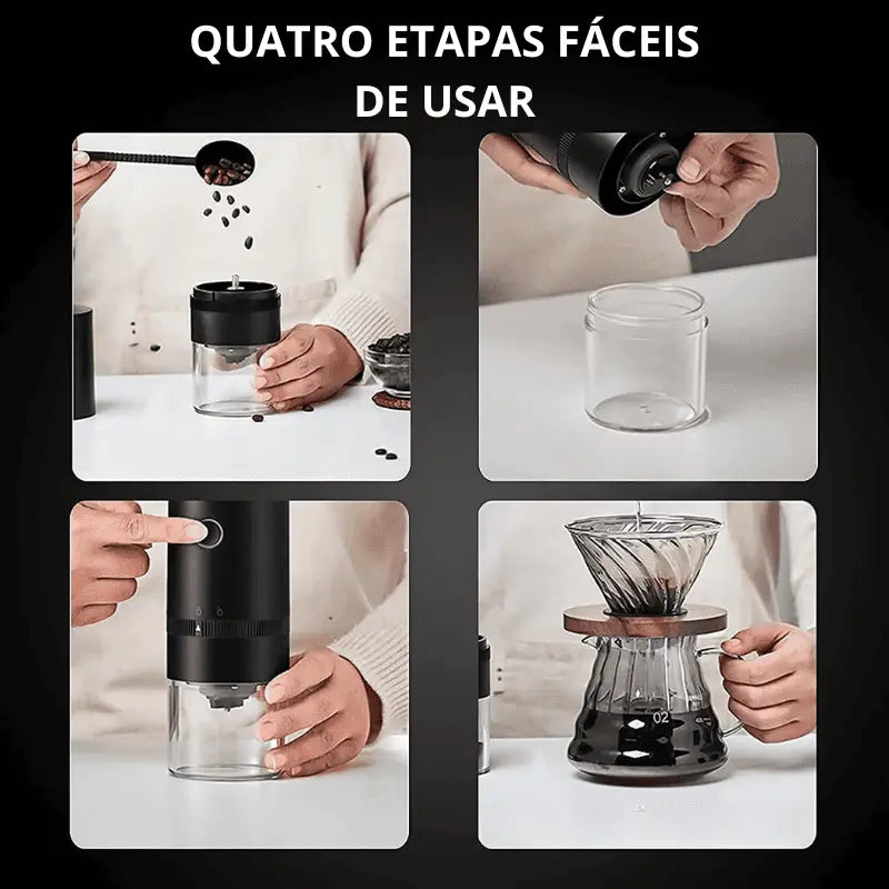 Moedor de Café Portátil GrindMaster™