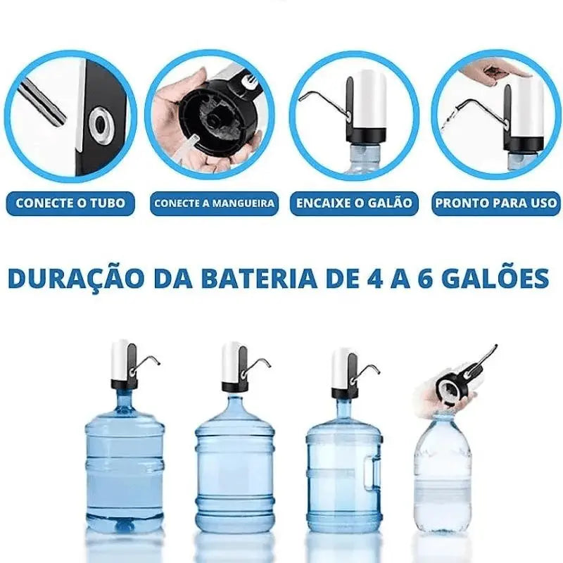 Bomba Elétrica para Água de Galão EasyPump™