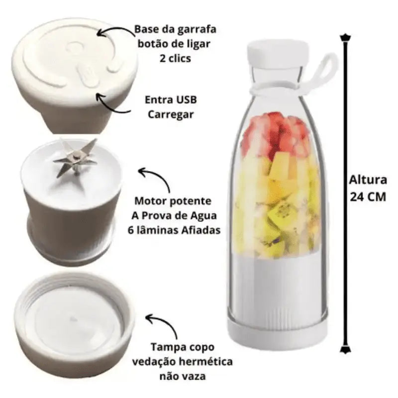 Mini Liquidificador Portátil™